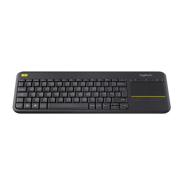 Logitech K400 Plus · Teclado inglés (EE. UU.)