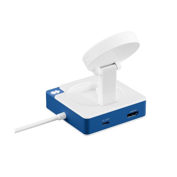 Hub Targus USB-C 7 em 1 + carregador MagSafe (HD8100BUGL)