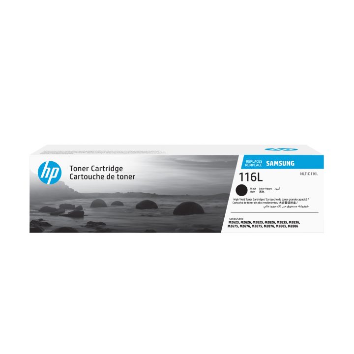 Samsung Cartucho de Tóner Original HP MLT-D116L preto de alta…