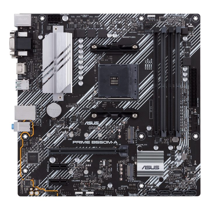 ASUS PRIME B550M-A AMD B550 Socket AM4 micro ATX