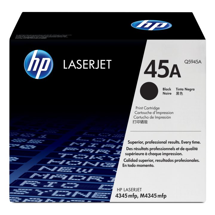 HP Original LaserJet 45A Black Toner Cartridge