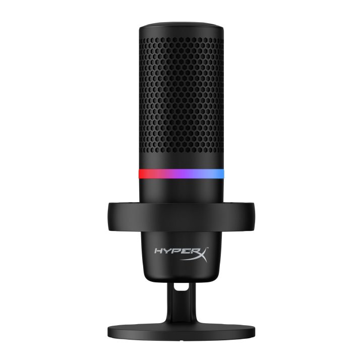 HyperX DuoCast USB Microphone (Black) - RGB Lighting