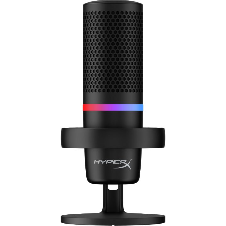 HyperX DuoCast USB Microphone (Black) - RGB Lighting