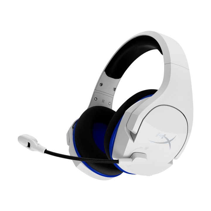 HyperX Cloud Stinger Core Wireless Gaming Headset (White-Blue) -…