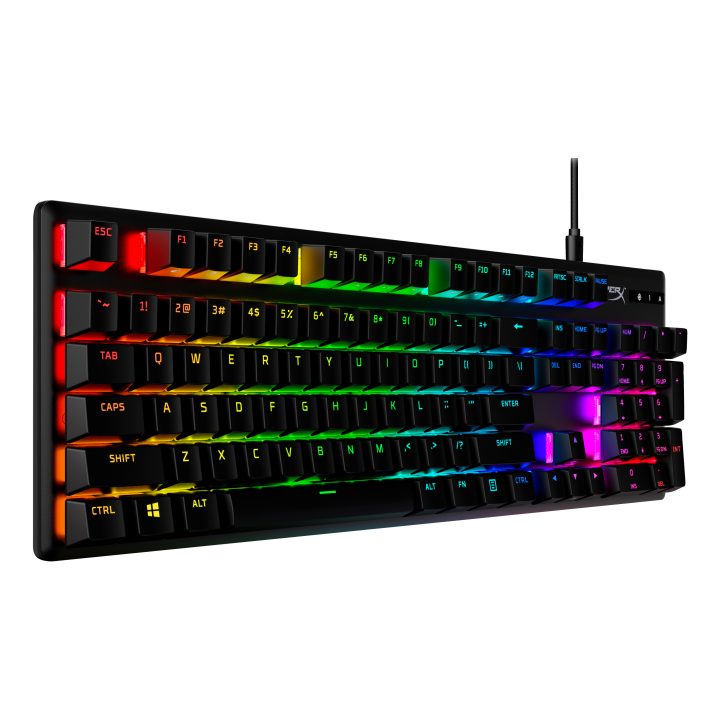 HyperX Alloy Origins PBT HX Blue Mechanical Gaming Keyboard · US…