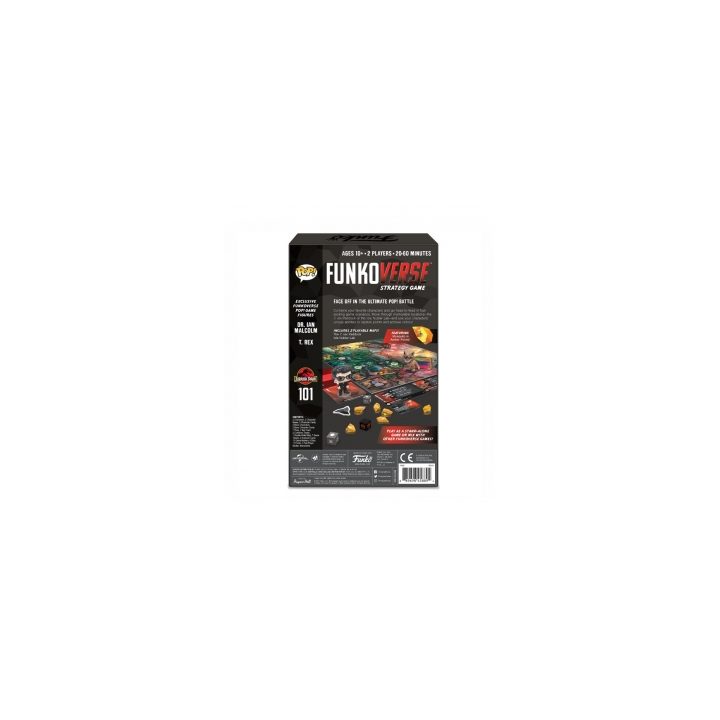 Jogo de tabuleiro Funkoverse Jurassic Park Edição 101 47125