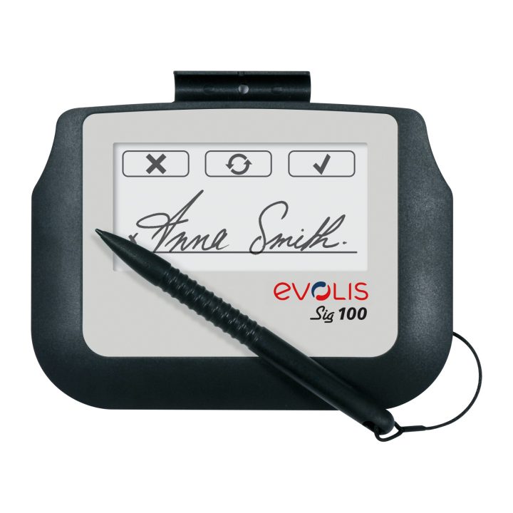 Evolis Capturador Firma SIG100 Monocromo (ST-BE105-2-UEVL)