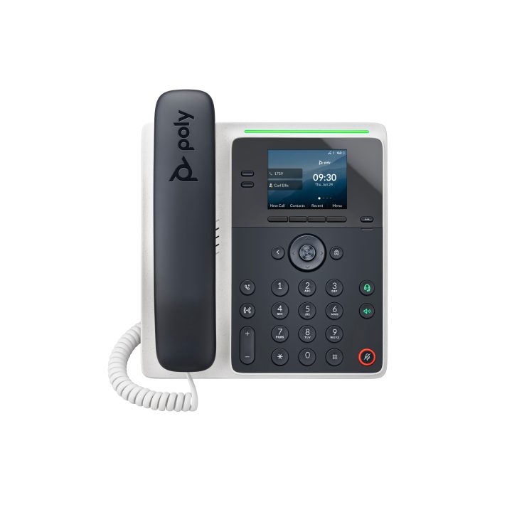 Telefone IP HP Poly Edge E100 com alimentação através de Ethernet…