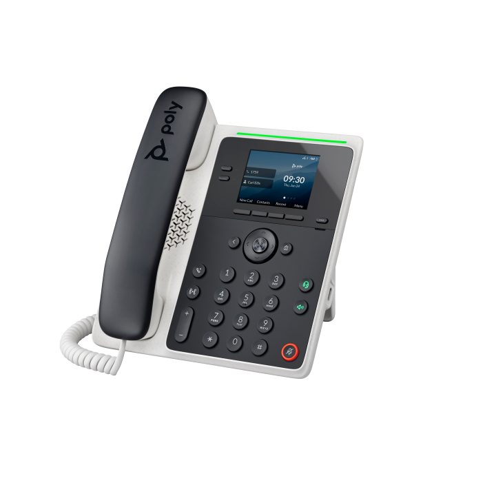 Telefone IP HP Poly Edge E100 com alimentação através de Ethernet…