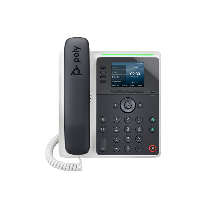 HP Poly Telefone IP Poly Edge E220 com PoE (Alimentação através de…
