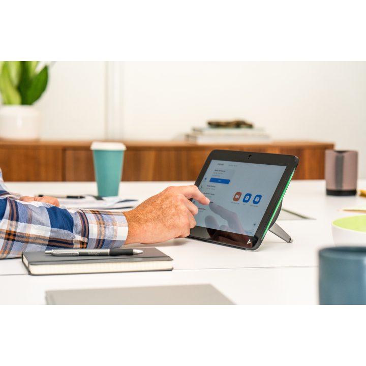 HP Poly Poly TC10 White Glass Stand