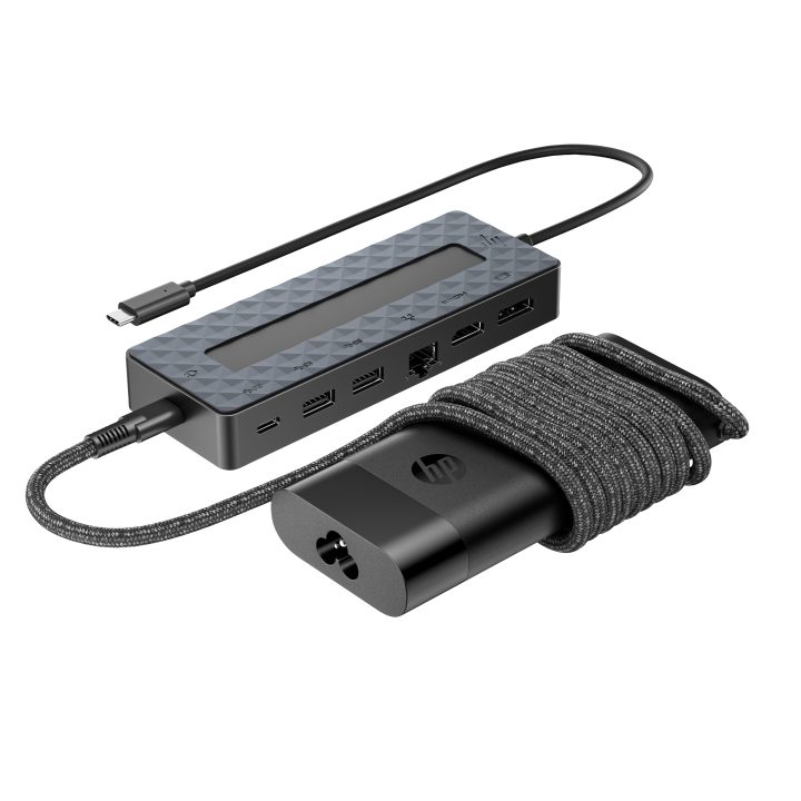 HP Combinação de hub USB-C universal e carregador para portátil