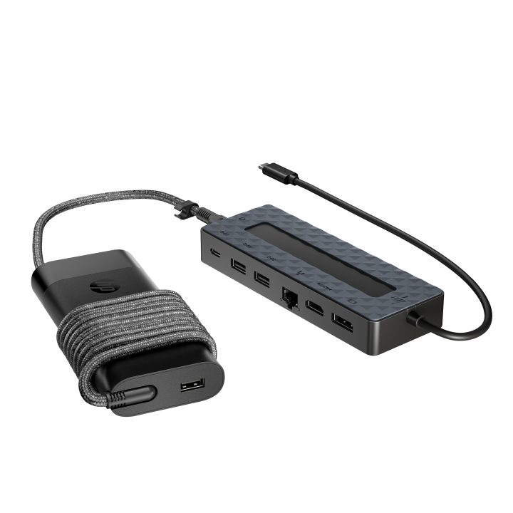 HP Combinación de concentrador USB-C universal y cargador para…