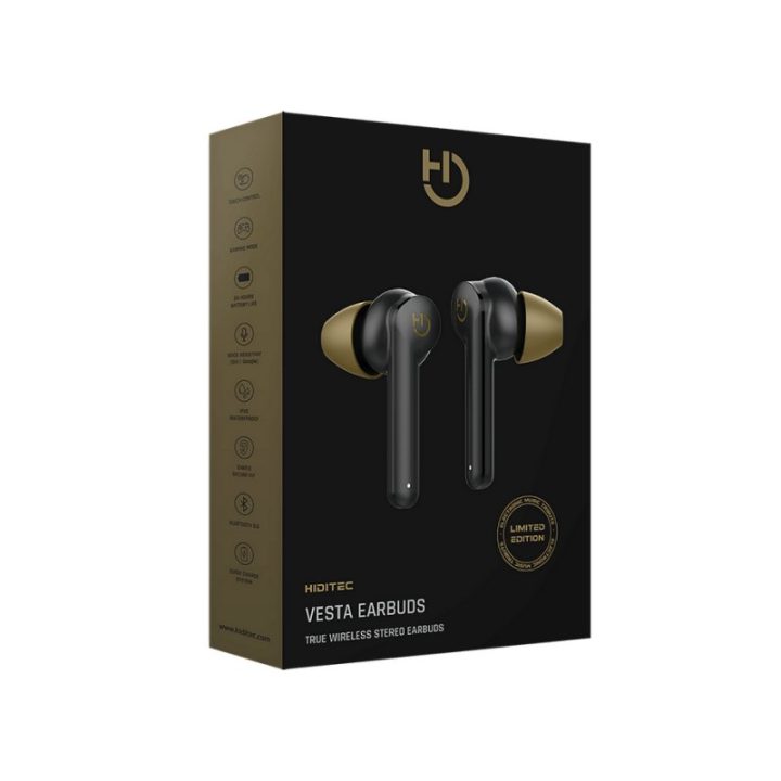 Auscultadores Hiditec Vesta Edição Limitada Bluetooth + estojo de…