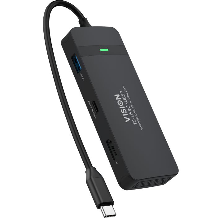 Vision Dock USB C - 1 x porta HDMI 4k a 60 Hz - 1 x RJ45 ethernet…