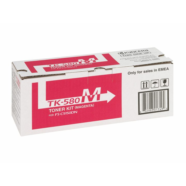 KYOCERA TK-580M cartucho de tóner 1 pieza(s) Original Magenta