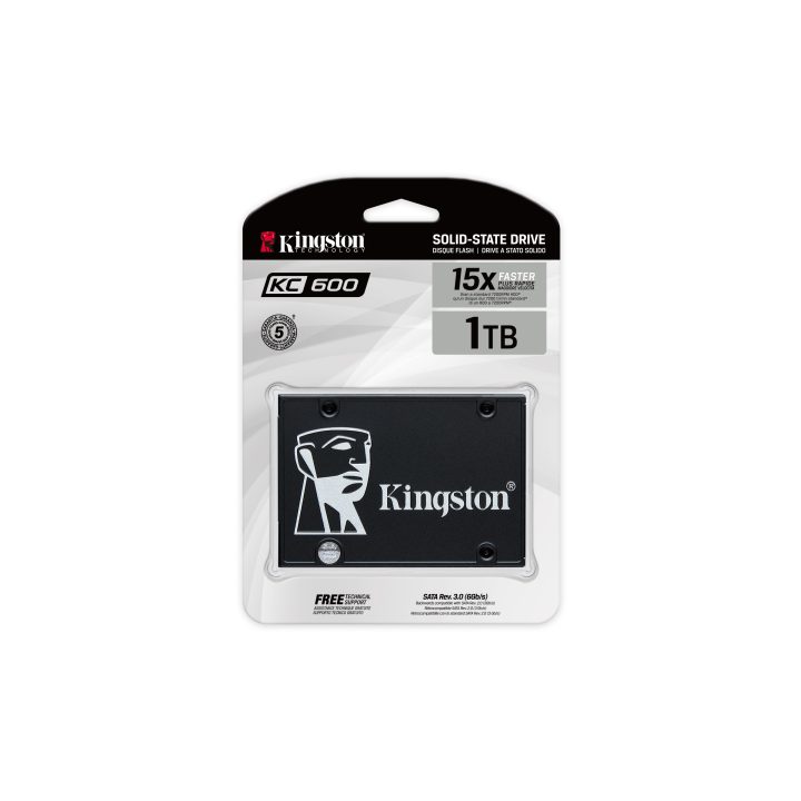 Kingston KC600 1 TB 2,5" SATA