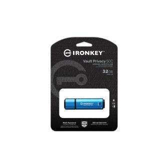 Kingston Technology IronKey 32GB USB-C Vault Privacy 50C cifrado…