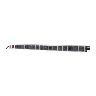 Intellinet 164498 Power Distribution Unit (PDU) Black, Gray