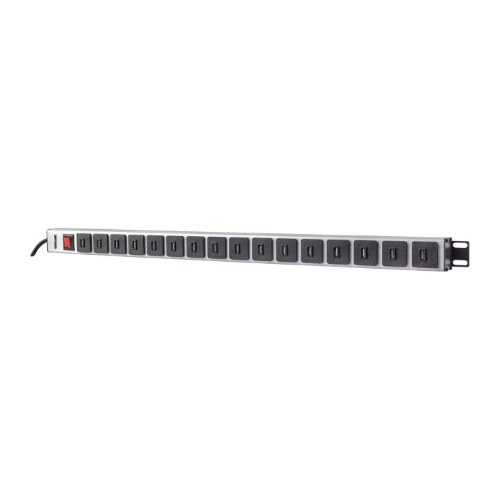 Intellinet 164498 Power Distribution Unit (PDU) Black, Gray