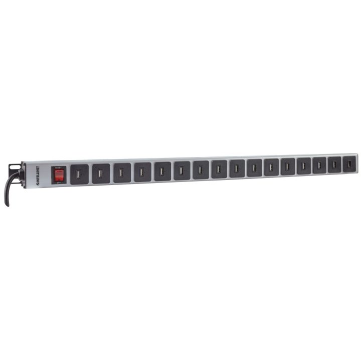 Intellinet 164498 Power Distribution Unit (PDU) Black, Gray