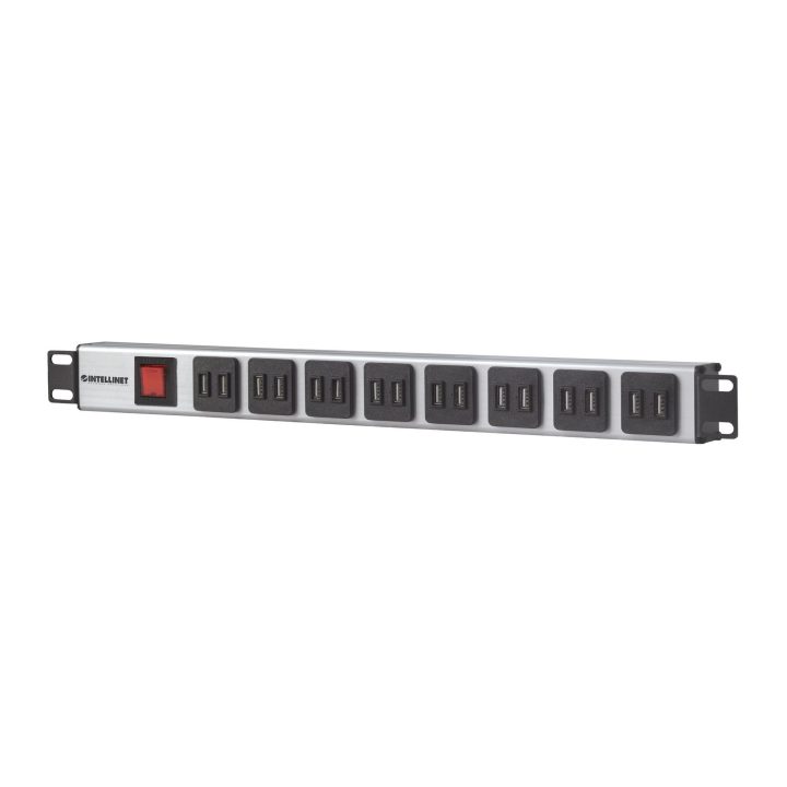 Intellinet 164580 unidade de distribuição de energia (PDU) 1U Azul…