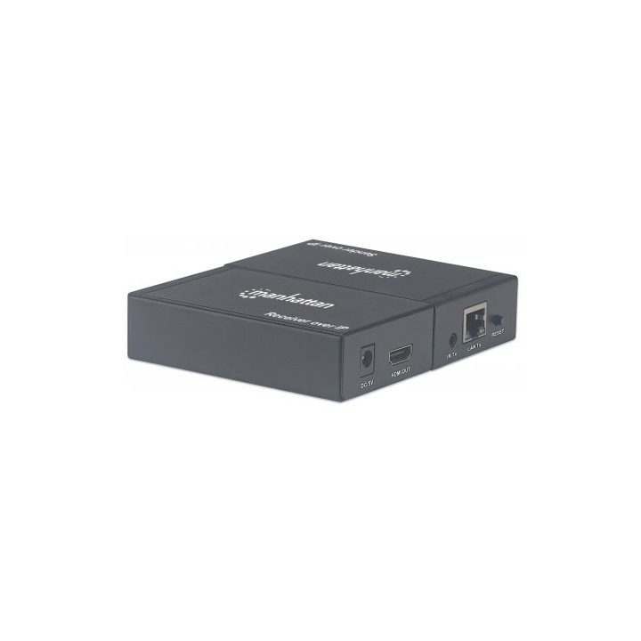 Manhattan HDMI 1080p IP Extender Kit, extends signal up to 120 m via…