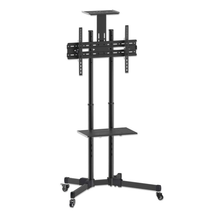 Suporte com carrinho para TV/monitores Manhattan, ecrãs 37"–65"…