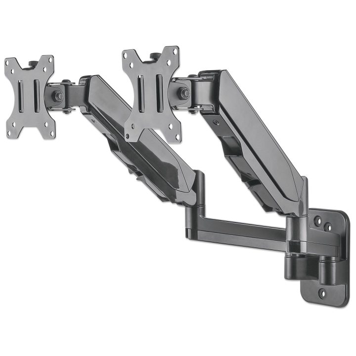 Manhattan Soporte de pared doble para TV/monitores (Articulado de…