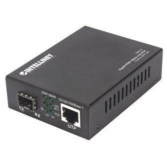 Intellinet 508216 1000 Mbit/s Media Converter Black