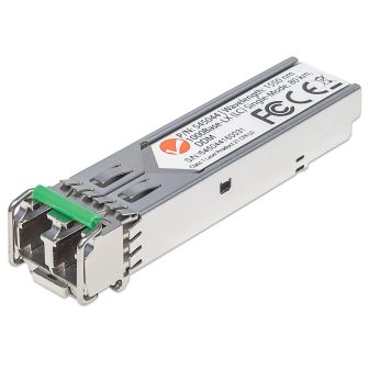 Intellinet Gigabit Fiber SFP Transceiver Module, 1000Base-LX (LC)…