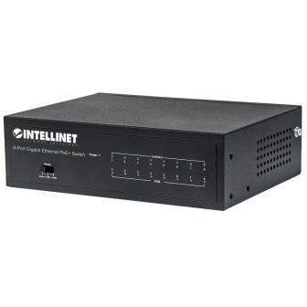 Intellinet Commutador de rede (switch) Gigabit Ethernet PoE+ 8…