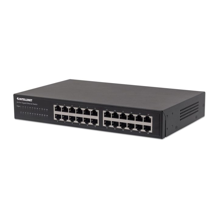 Intellinet Gigabit Ethernet Network Switch, 24 Ports, 24 RJ45 Ports…
