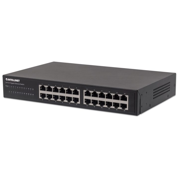 Intellinet Commutateur réseau (switch) Gigabit Ethernet 24 ports, 24…
