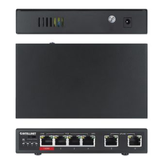 Intellinet Commutador de rede (switch) Fast Ethernet 6 portas com 4…