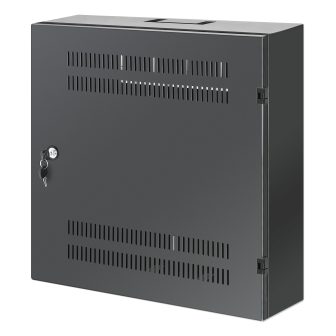 Intellinet Coffret mural 19" extra-plat avec rails 4U horizontaux et…