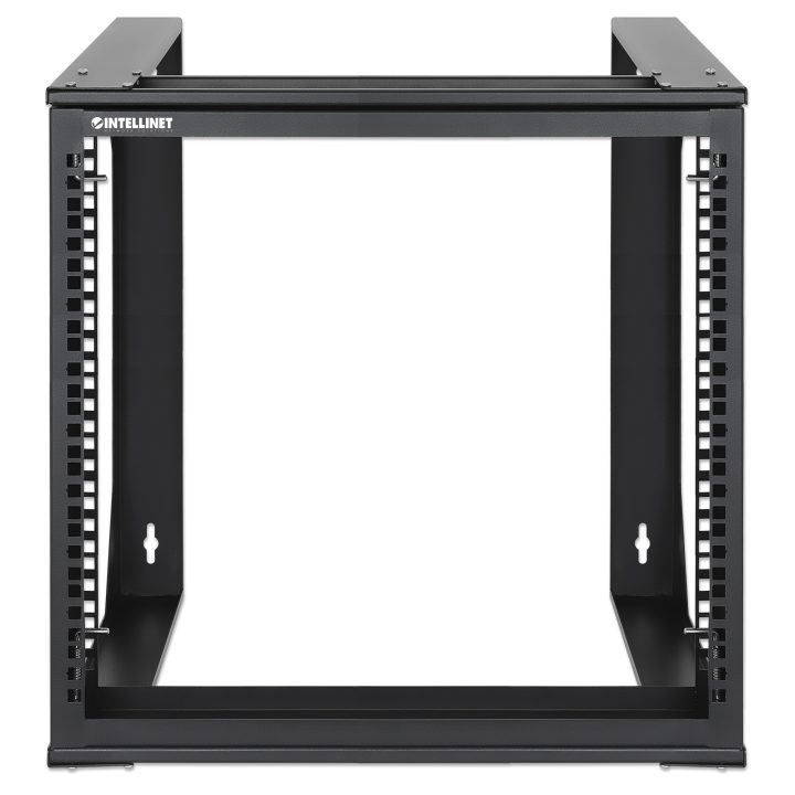Intellinet 19" Open Wall-Mount Network Rack, 9U, Front Pivot Frame…