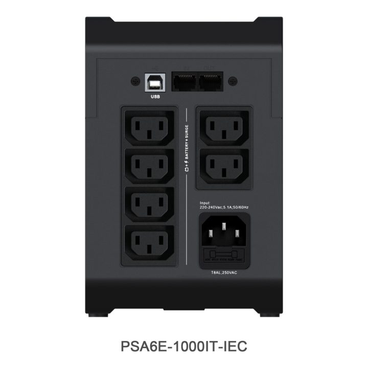 Vertiv PowerUPS 200 Essential Series PSA6E-1000IT-IEC, 1000VA/525 W