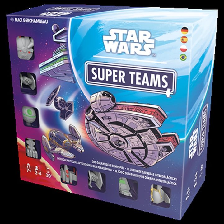 Asmodee Star Wars Super Teams Board Game (ZYGSWST0101ML2)