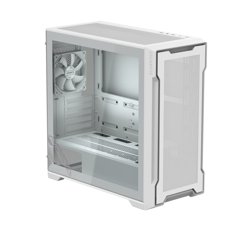 GIGABYTE C102 GLASS Torre Média Branca