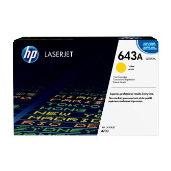 HP Original LaserJet 643A Yellow Toner Cartridge
