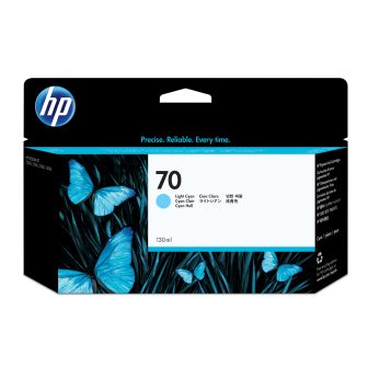 HP Cartucho de tinta 70 ciano claro de 130 ml