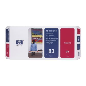 HP UV DesignJet 83 Magenta Print Head and Printhead Cleaner