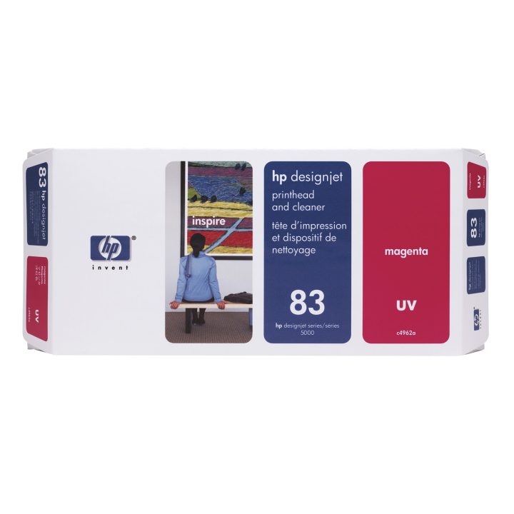 HP Limpa-cabeças de impressão e cabeça de impressão UV DesignJet 83…