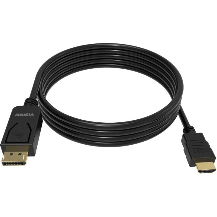 Vision Cable DisplayPort a HDMI de 2 m - 8k a 60 Hz - versión DP 1.4…