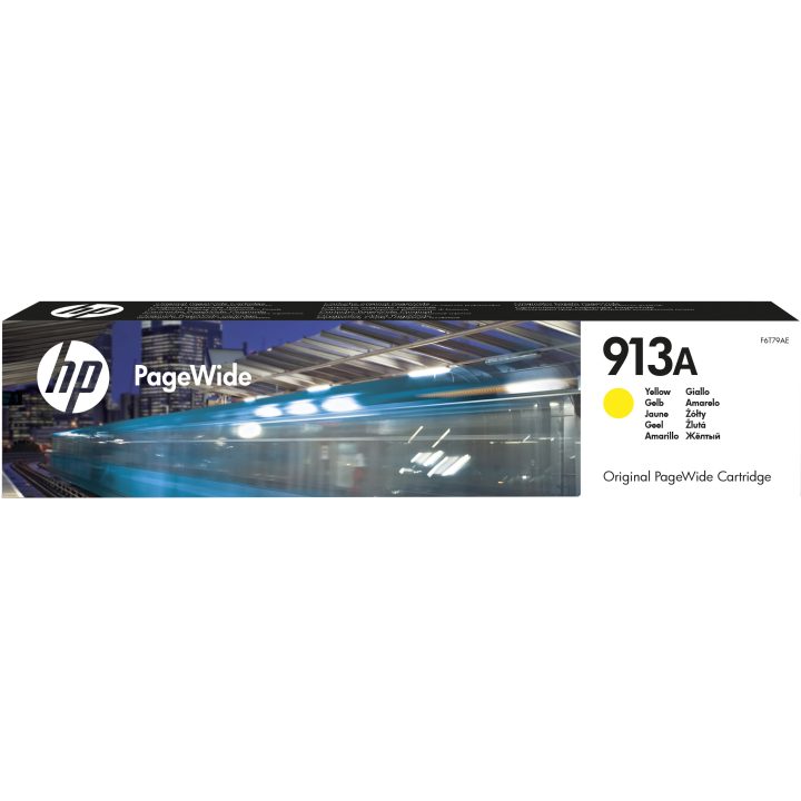 Cartucho de tinta amarelo original HP PageWide 913A