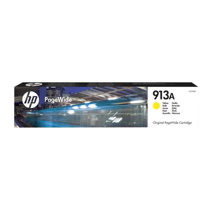 Cartucho de tinta amarelo original HP PageWide 913A