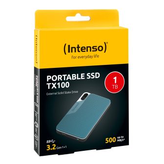 Intenso Lesen - schreiben bis zu 500 MB-s-1TB azul-gris (3826460)