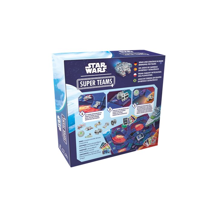 Asmodee Jogo de tabuleiro Star Wars Super Teams (ZYGSWST0101ML2)
