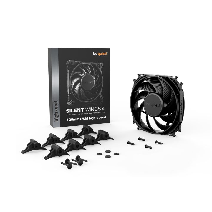 be quiet! SILENT WINGS 4 | 120mm PWM high-speed Computer Case Fan 12…